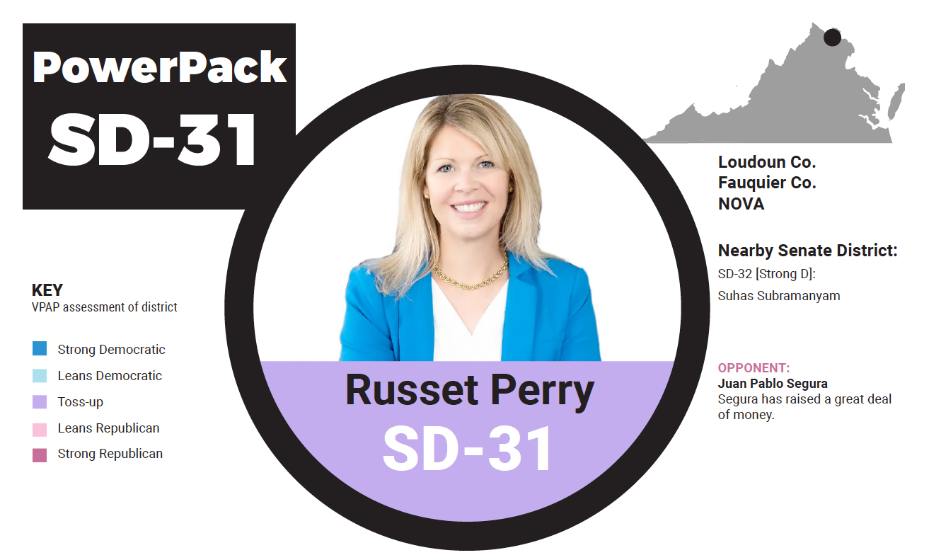 Information about PowerPack SD-31. Russet Perry. Loudoun Co, Fauquier Co VA